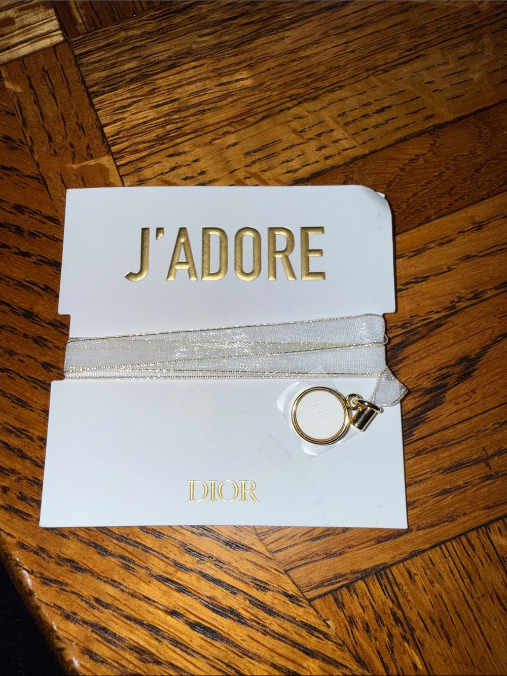 Christian Dior J’Adore Diffuser Bracelet Beauty gold cream perfume